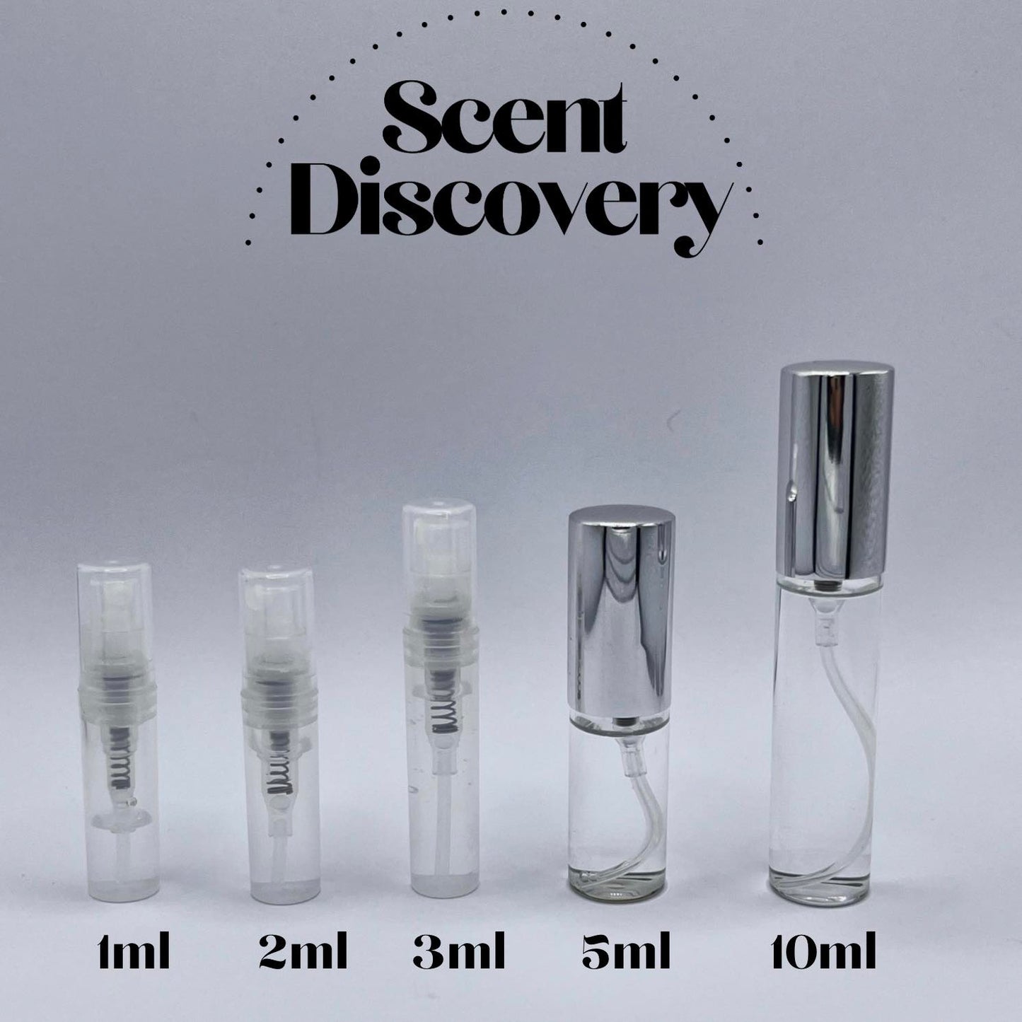 Scent Discovery Samples and Travel Sizes